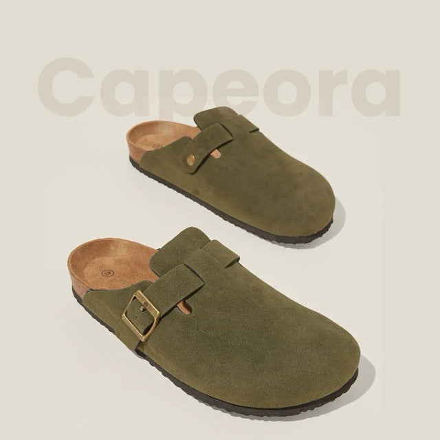 Suede Clogs by Capeora