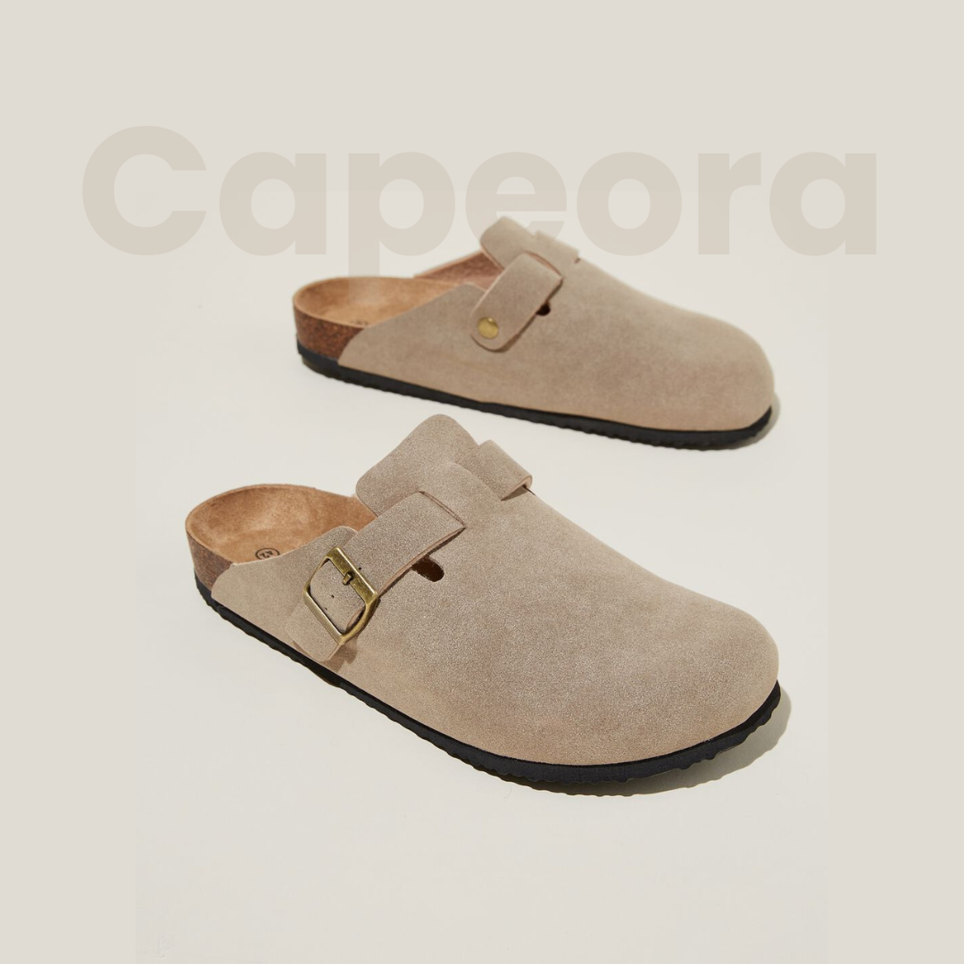 Suede Clogs by Capeora